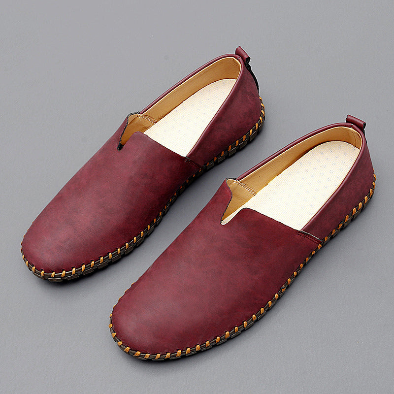 Santorini læderloafers