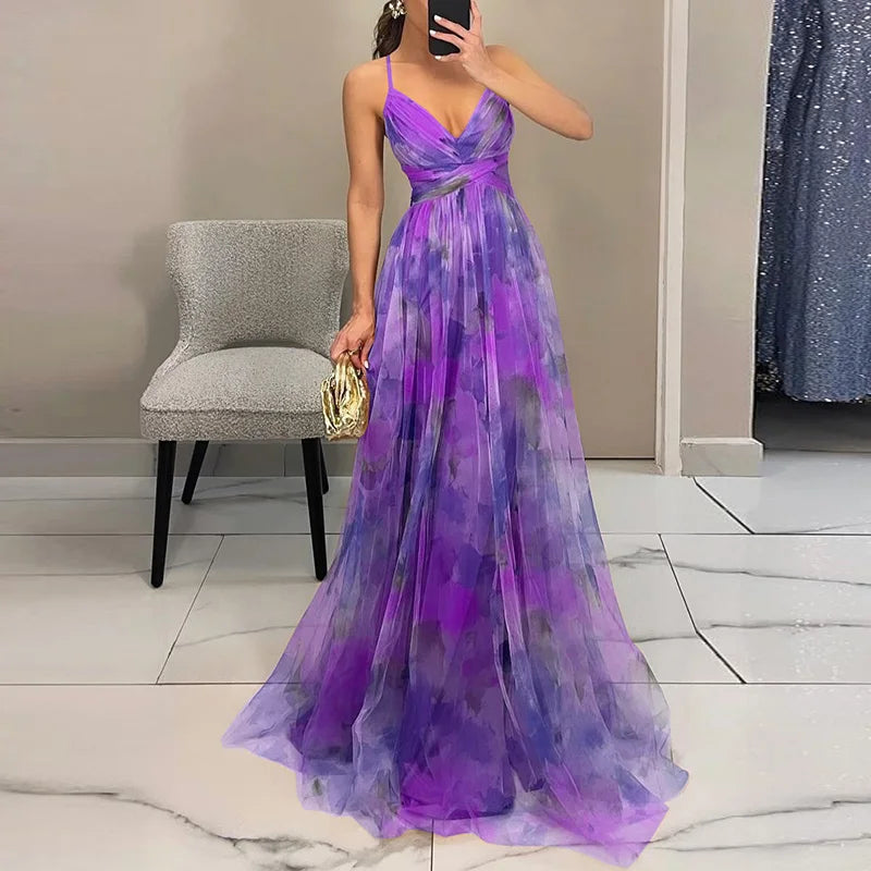 Giselle | For enchanting Maxi Dress with Floral Print