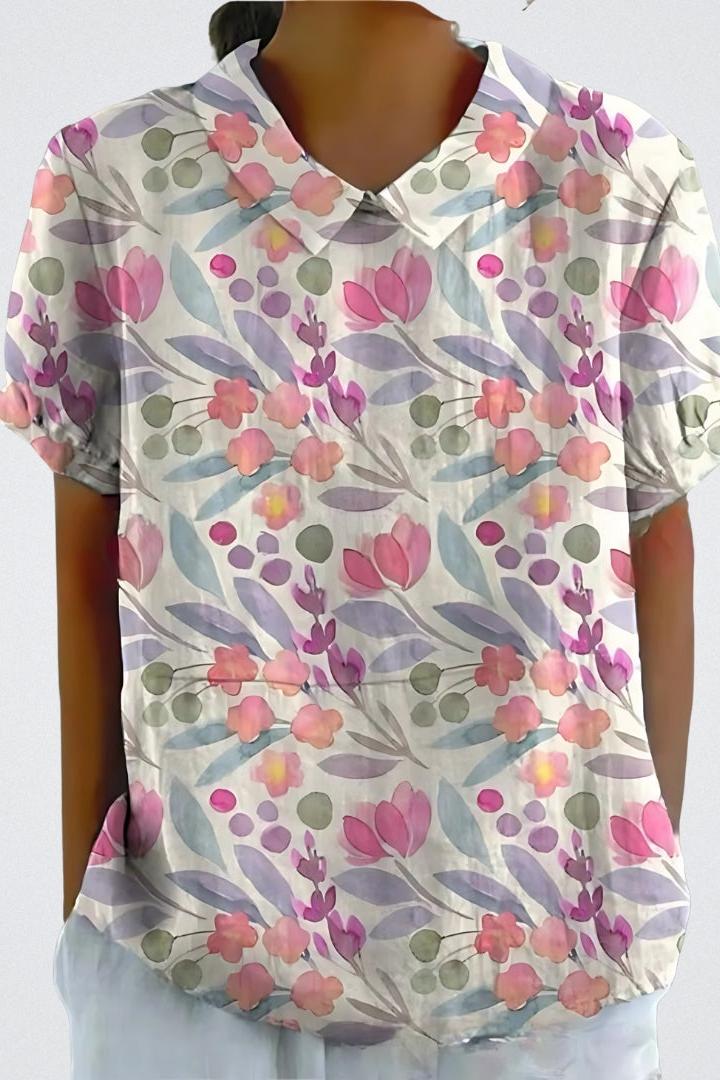 Selma | Floral Print Blouse