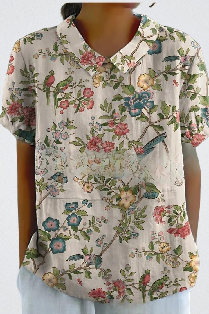 Selma | Floral Print Blouse