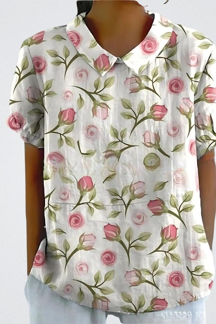 Selma | Floral Print Blouse