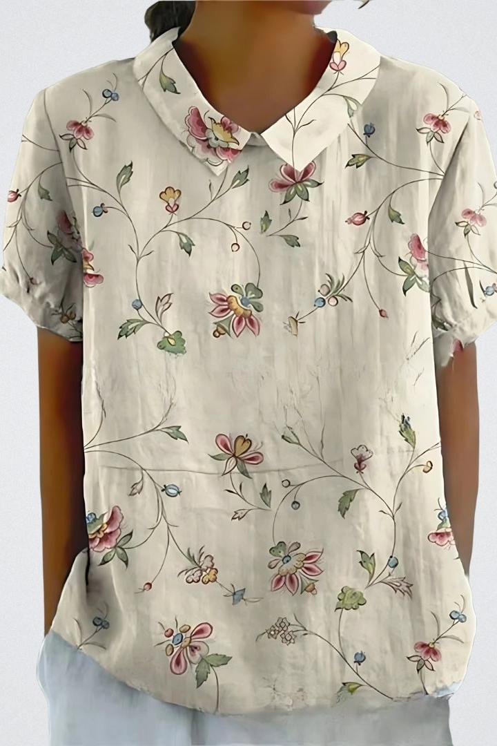 Selma | Floral Print Blouse