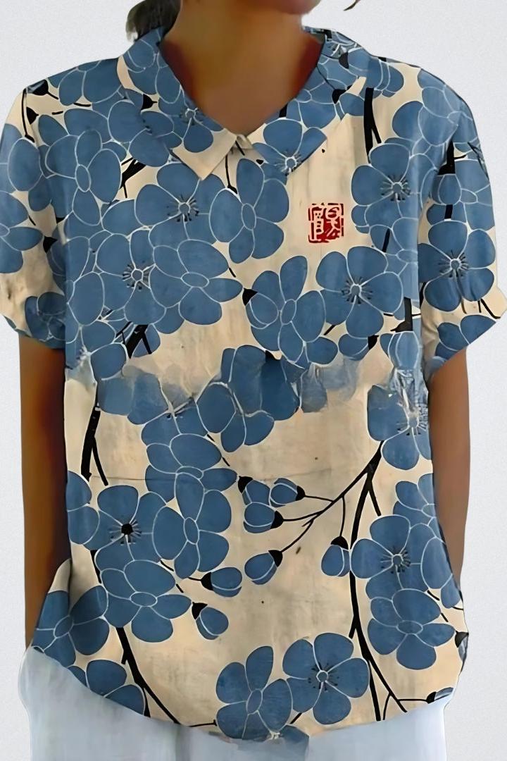 Selma | Floral Print Blouse