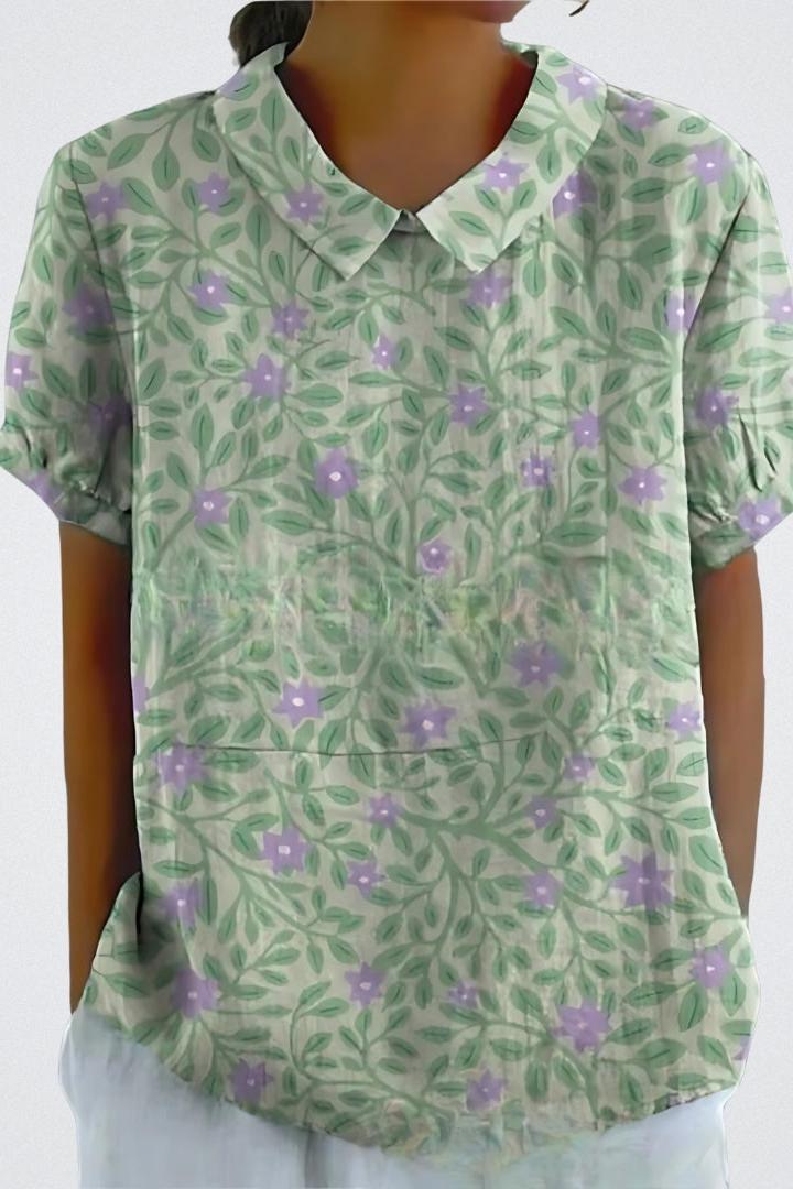 Selma | Floral Print Blouse