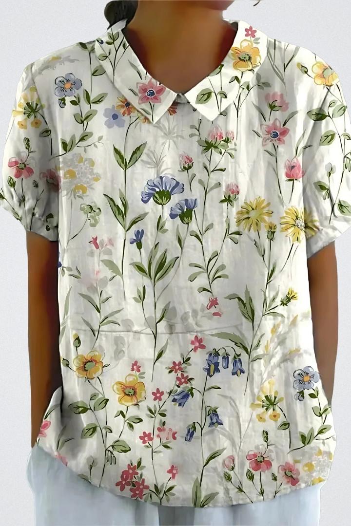 Selma | Floral Print Blouse
