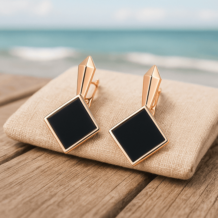 Selma | Kvadratiske Øreringe