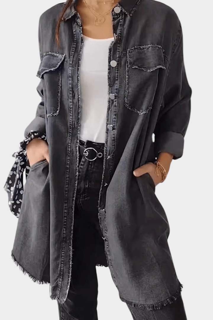 Sidsel | Denim Shirt Dress