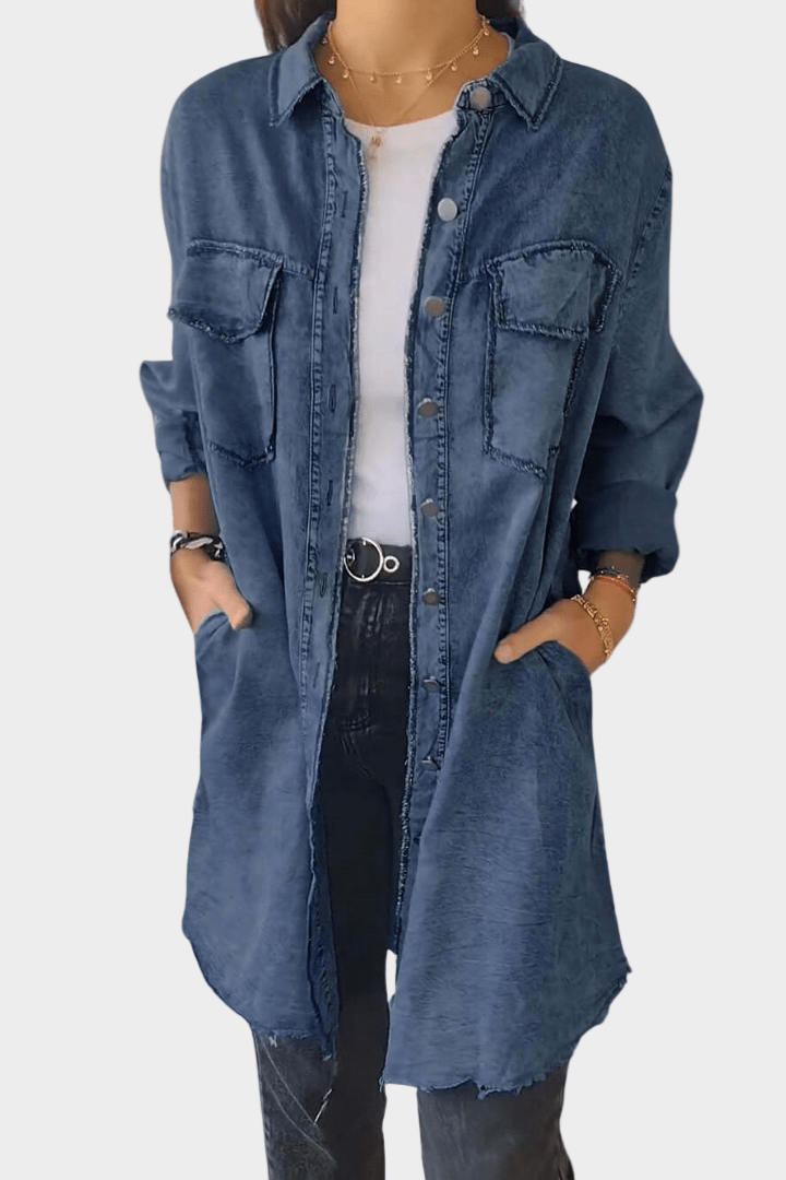 Sidsel | Denim Shirt Dress