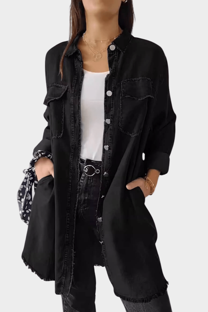 Sidsel | Denim Shirt Dress