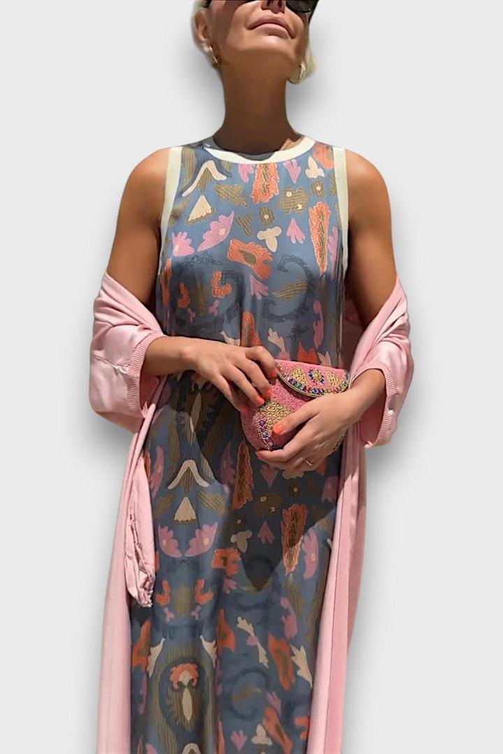 Signe | Blomsterprint Langkjole