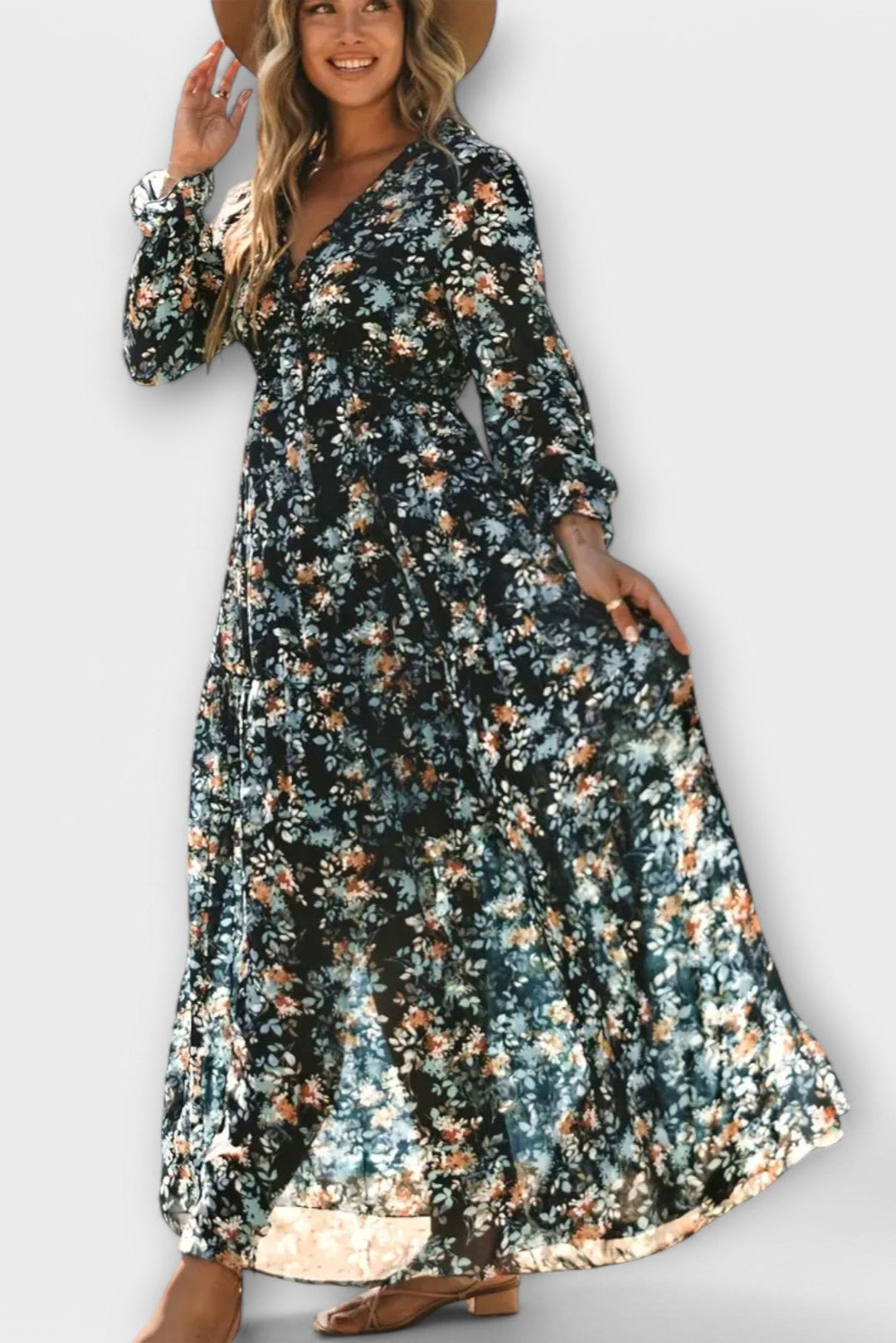 Sofia | Maxi Floral Dress