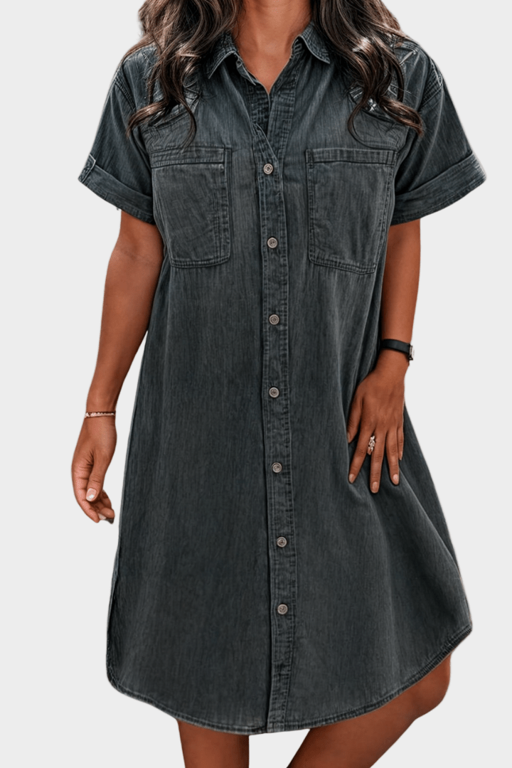 Solveig | Denim Dress