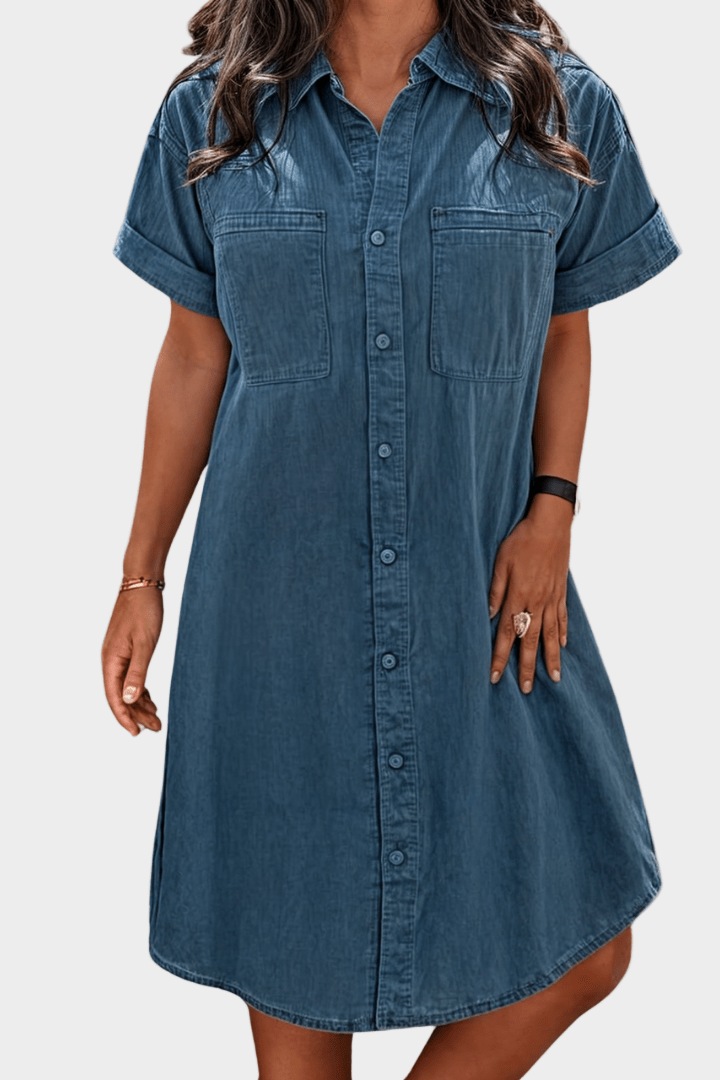 Solveig | Denim Dress