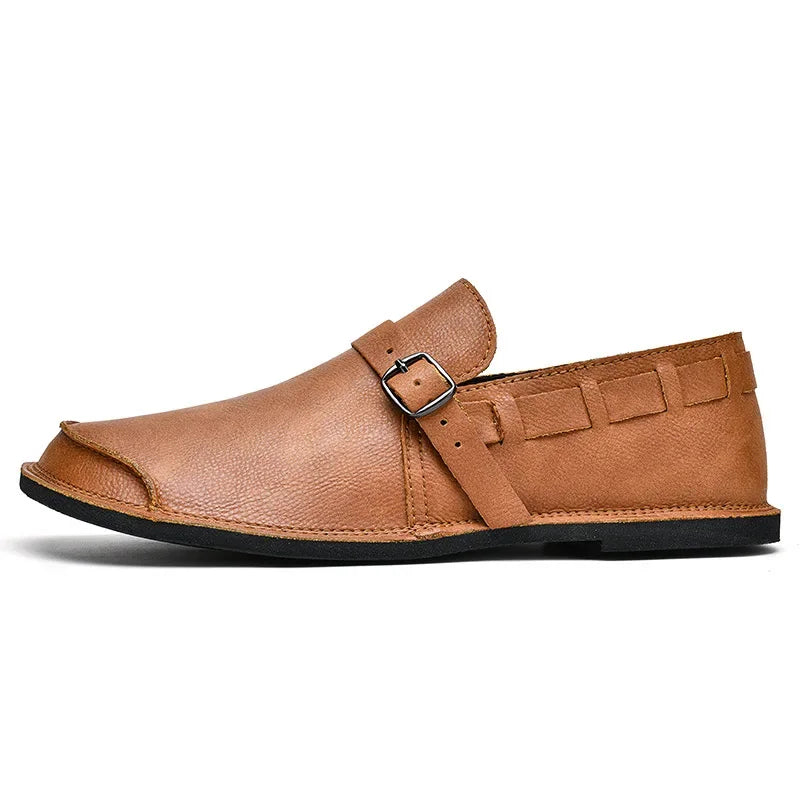 Elegant Læder Loafers