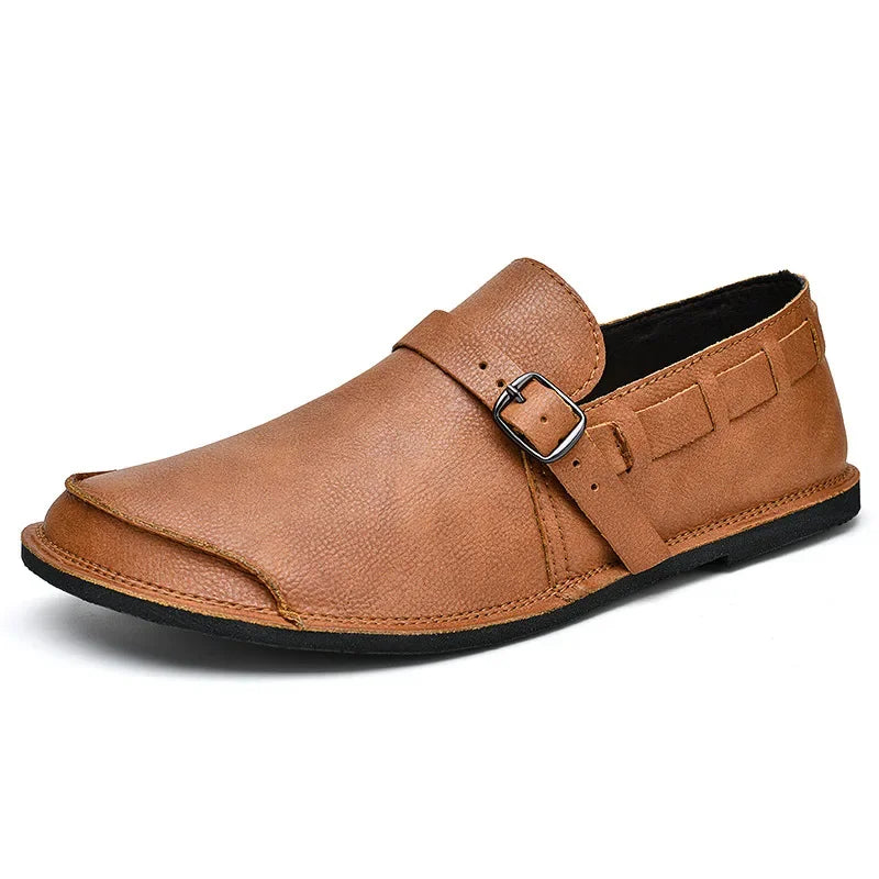 Elegant Læder Loafers