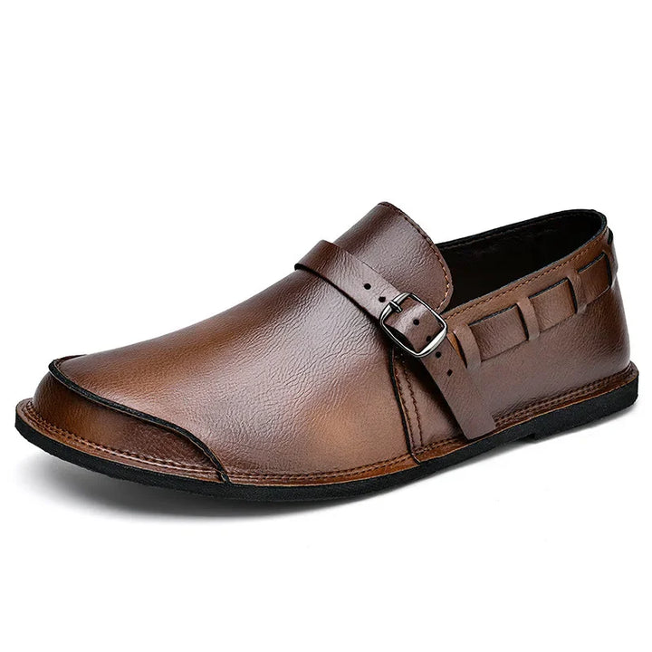 Elegant Læder Loafers