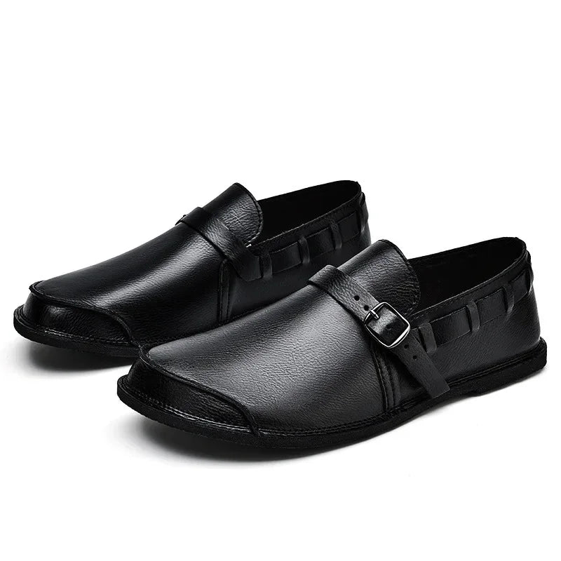 Elegant Læder Loafers