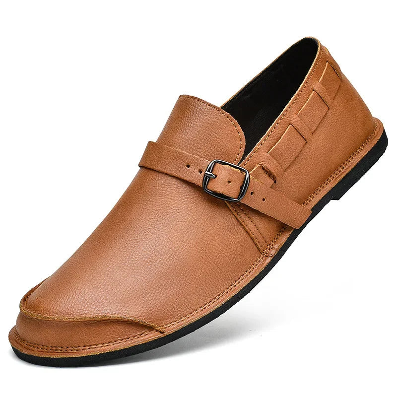 Elegant Læder Loafers