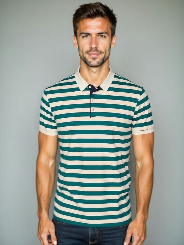 Sten™ | Striped Summer Polo