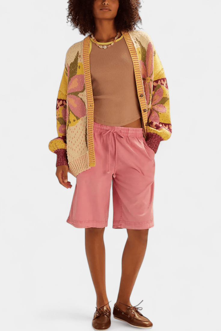 Stine | Floral Print Cardigan