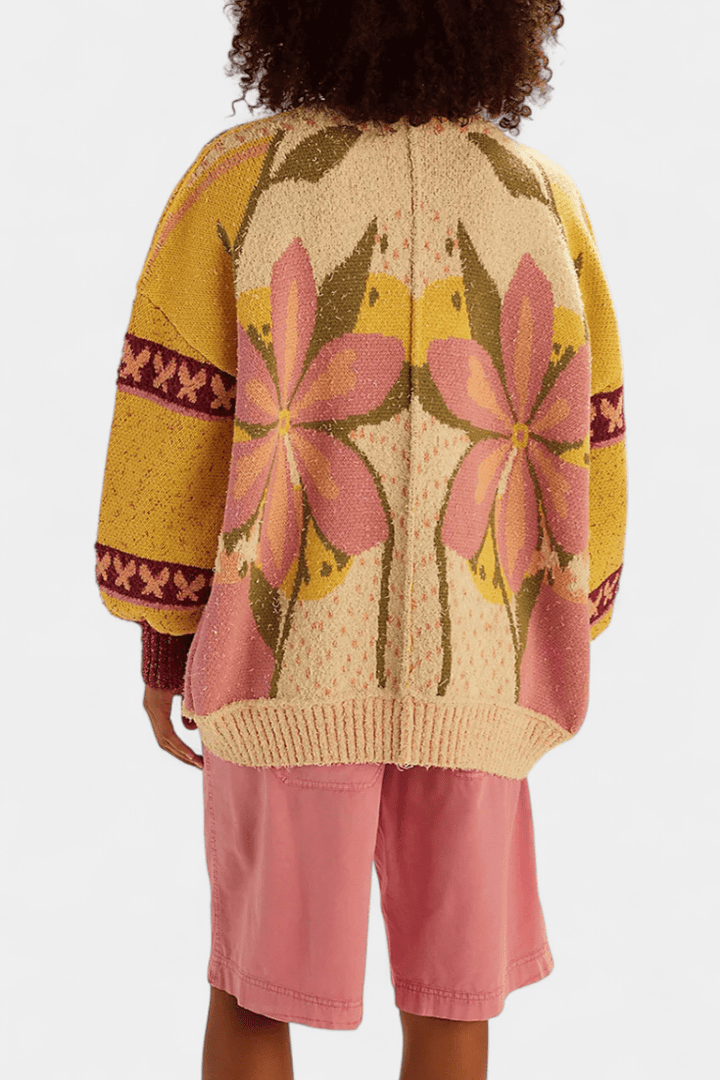 Stine | Floral Print Cardigan