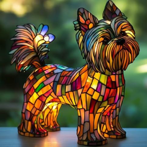 Glitrende Yorkshire Terrier