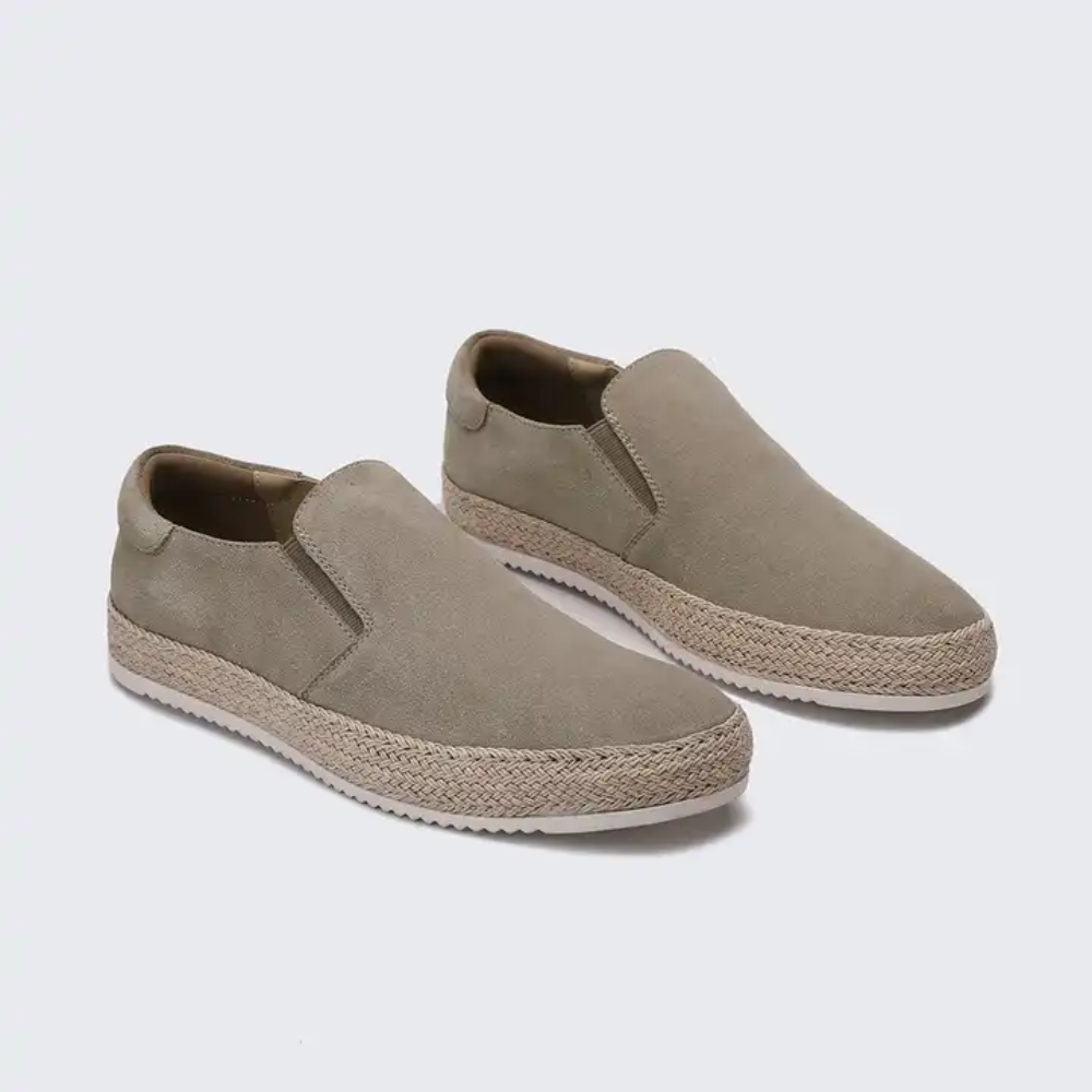 Suede Summer Slip-Ons