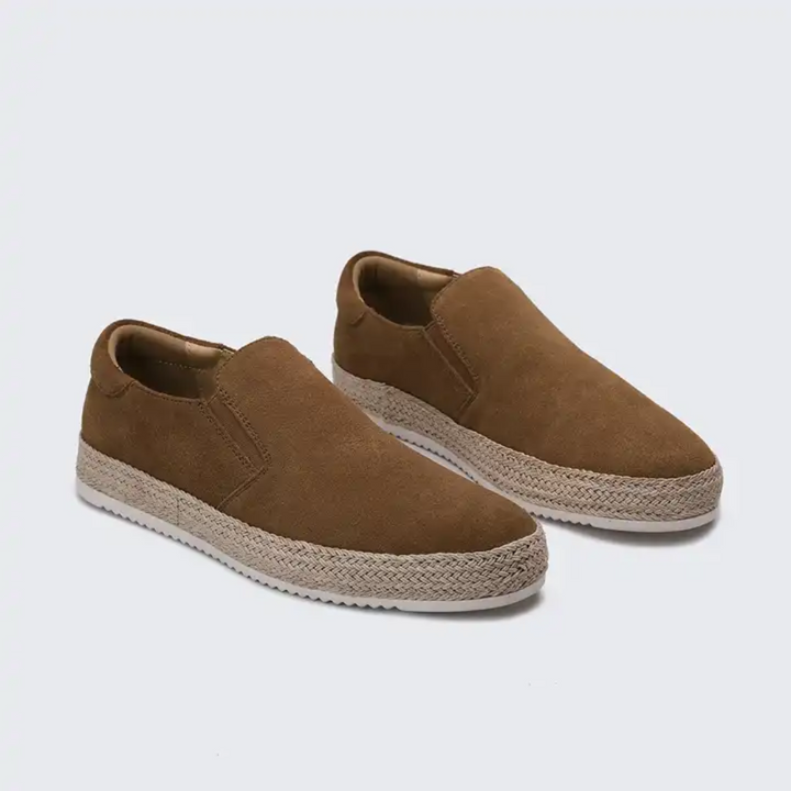 Suede Summer Slip-Ons