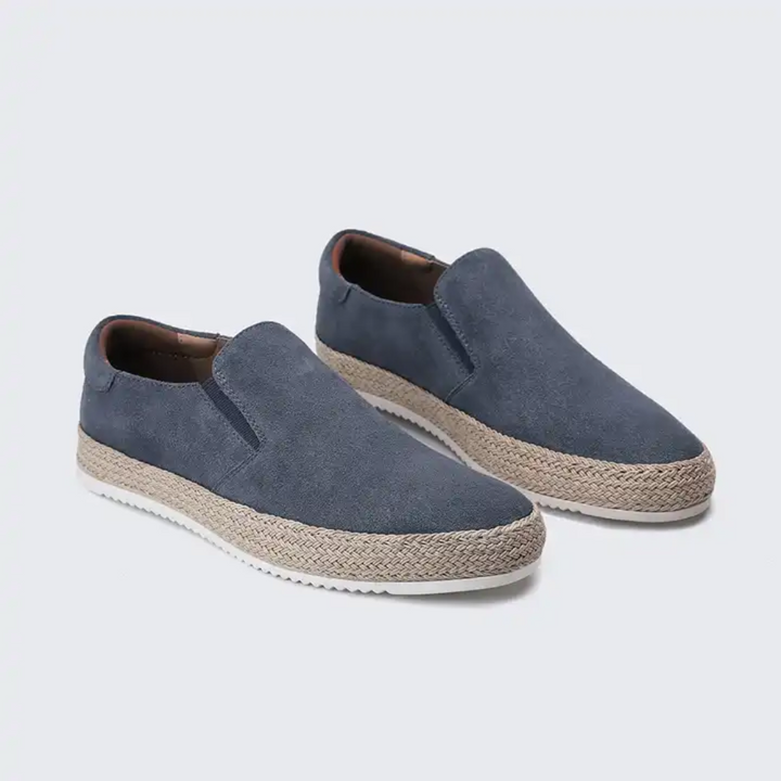 Suede Summer Slip-Ons