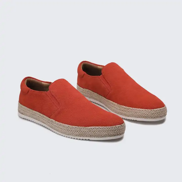 Suede Summer Slip-Ons