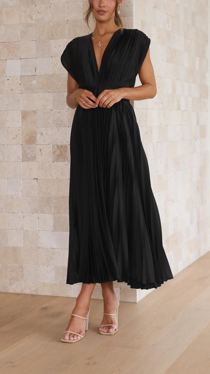 Isla | Elegant Plisseret Kjole