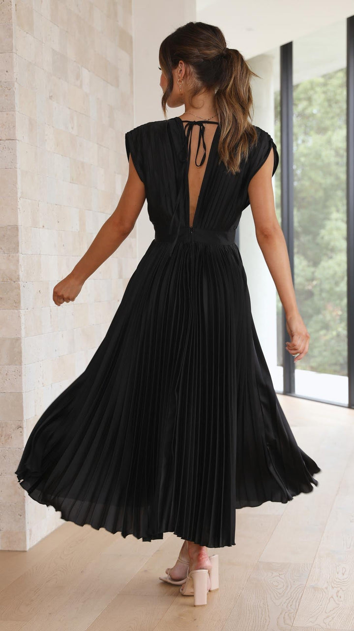 Isla | Elegant Plisseret Kjole