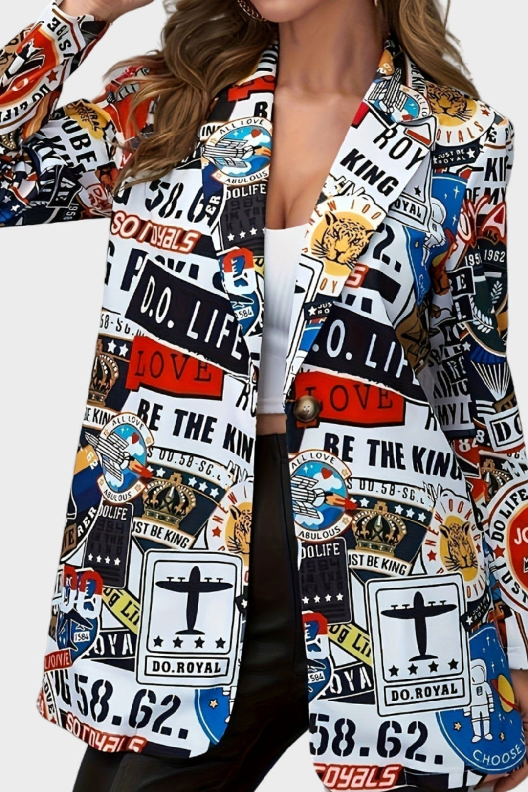 Tanja | Street Art-Inspired Blazer