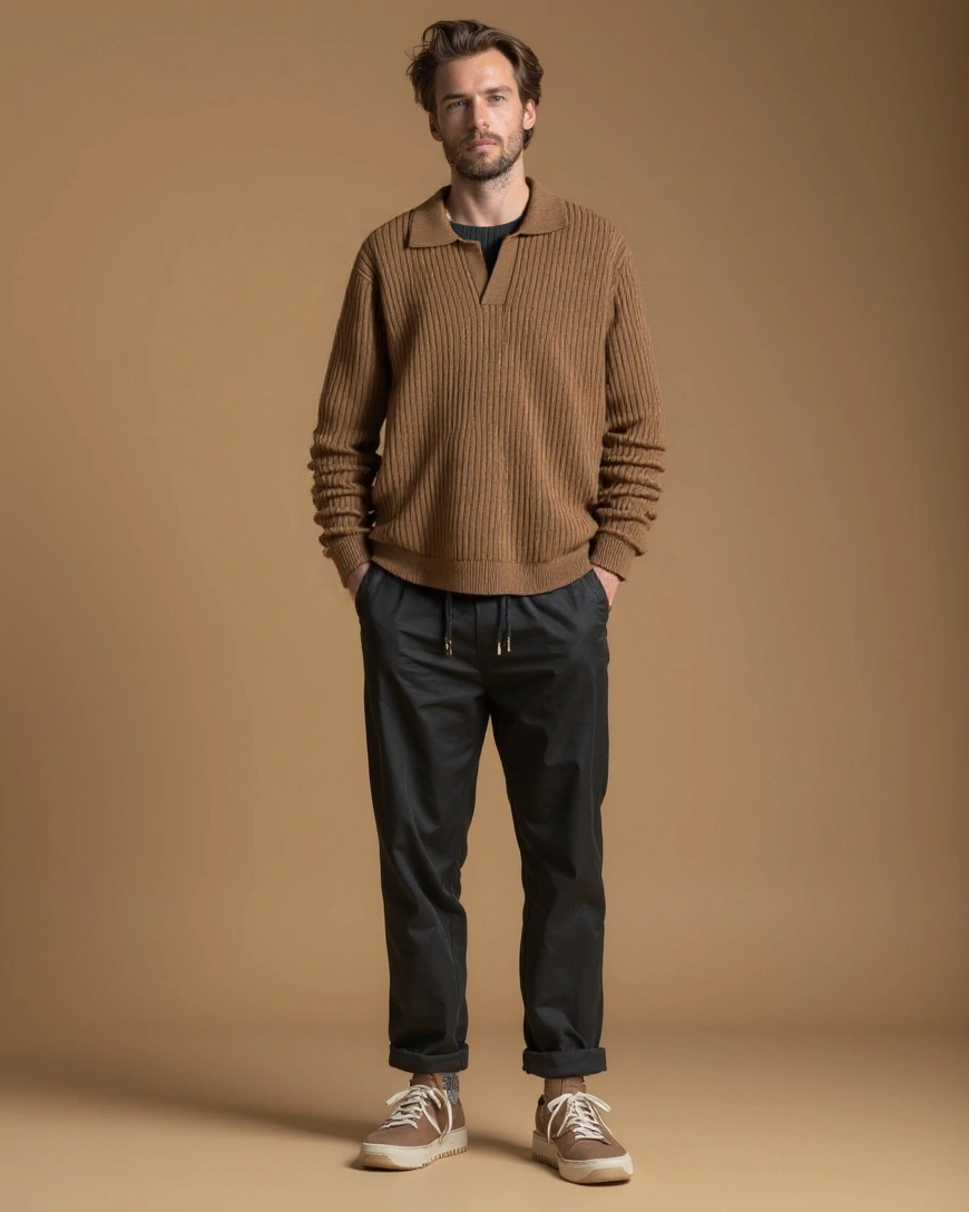 Thomas™ | Farveblok Cardigan