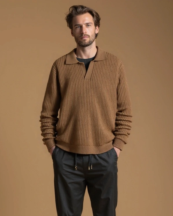 Thomas™ | Farveblok Cardigan