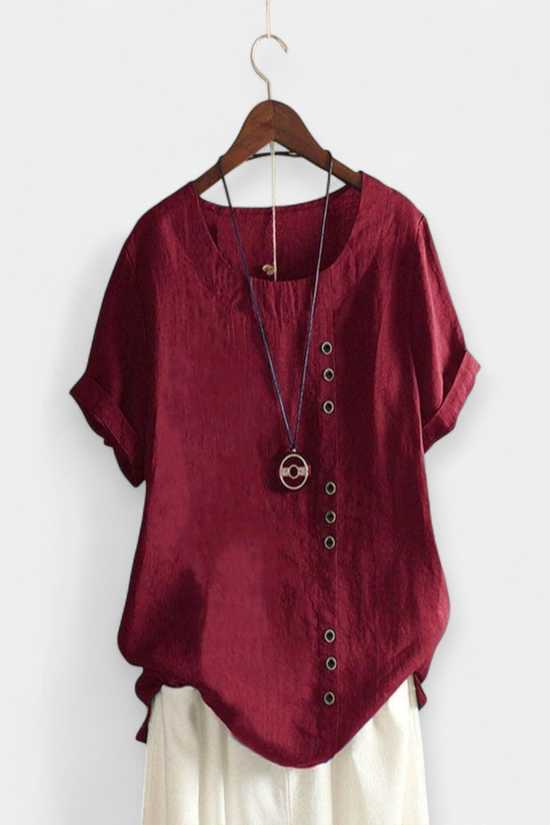 Tilde | Korte Ærmer Bluse