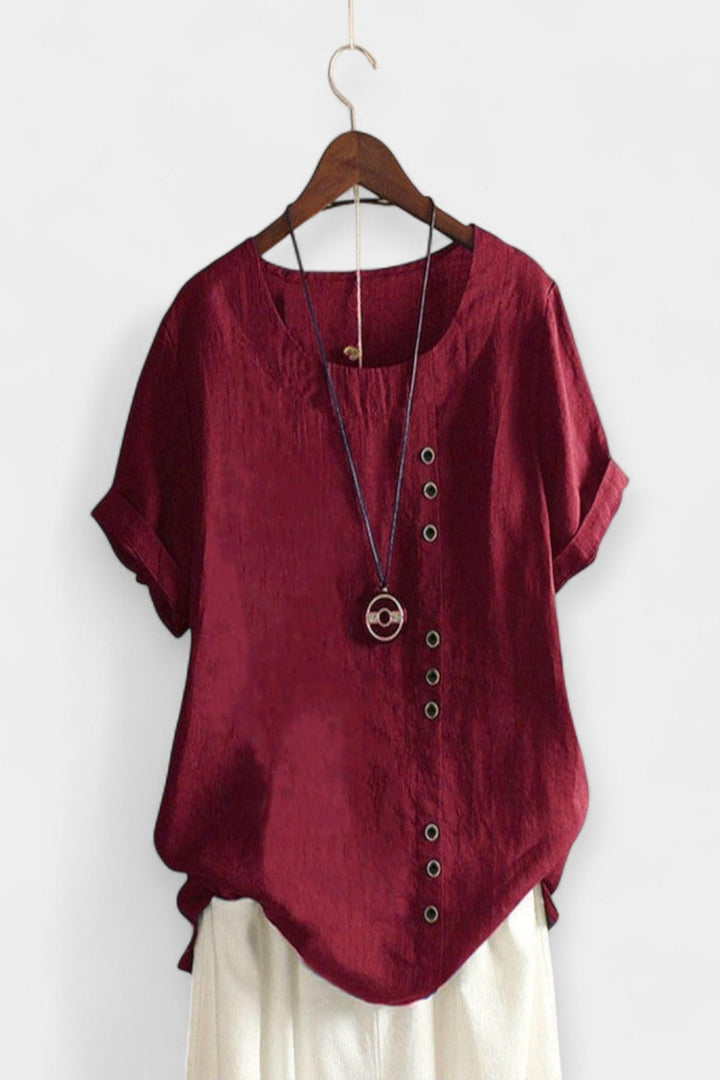 Tilde | Korte Ærmer Bluse