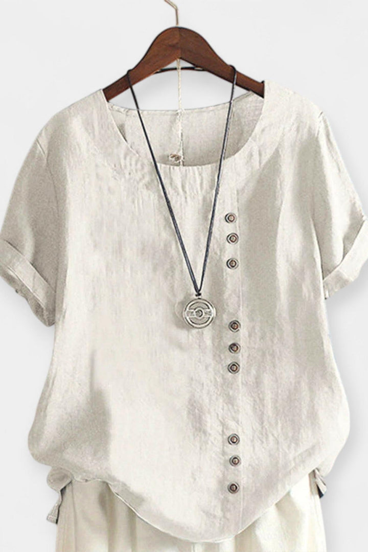 Tilde | Korte Ærmer Bluse