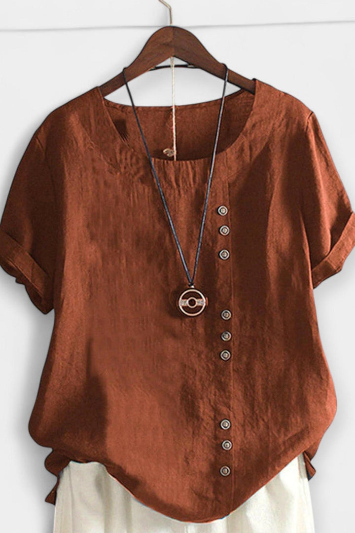 Tilde | Korte Ærmer Bluse