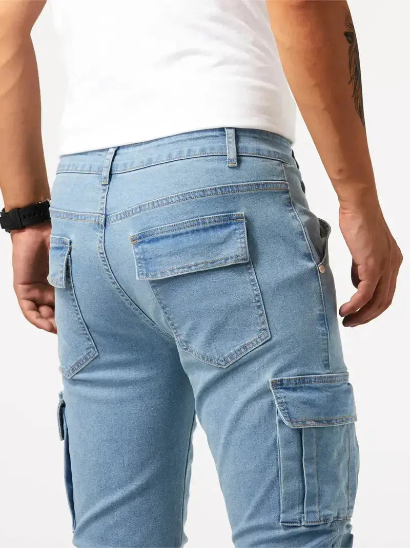 Tobias™ Cargo Denim Pants