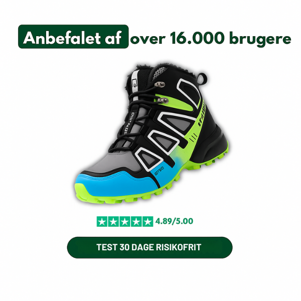 TrailGuard | Vandtæt Ortopædisk Outdoorstøvle