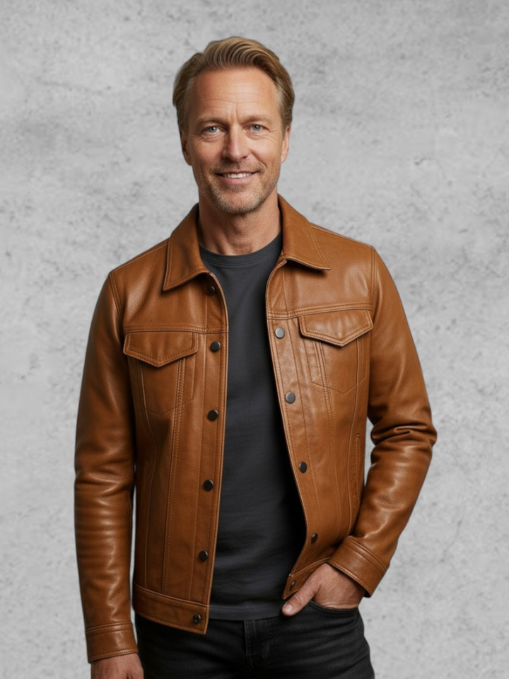 Ulrik |  Motorcykel læderjakke