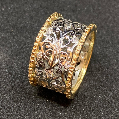 Classic-ring med zirkonia