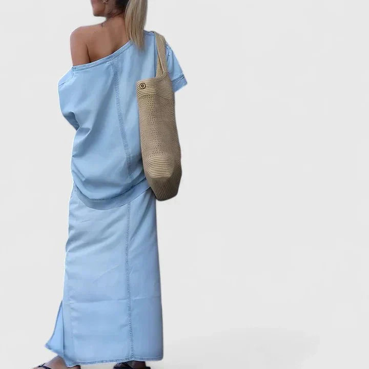 Vibeke | Skørt og Top Sæt