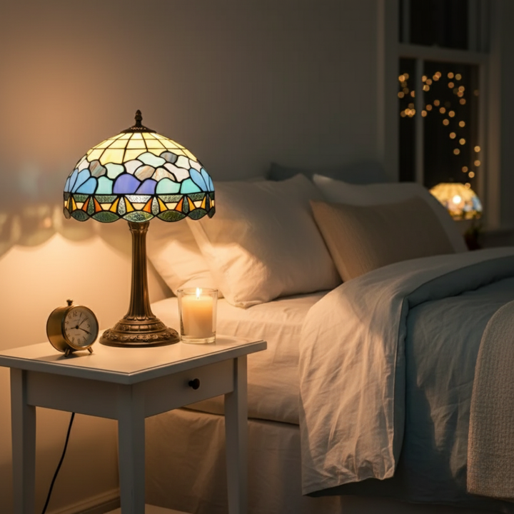 Livlig Rose-inspireret Lampe
