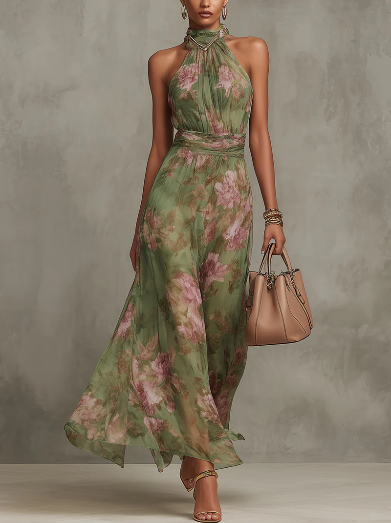 Livia | Blomstret Kjole