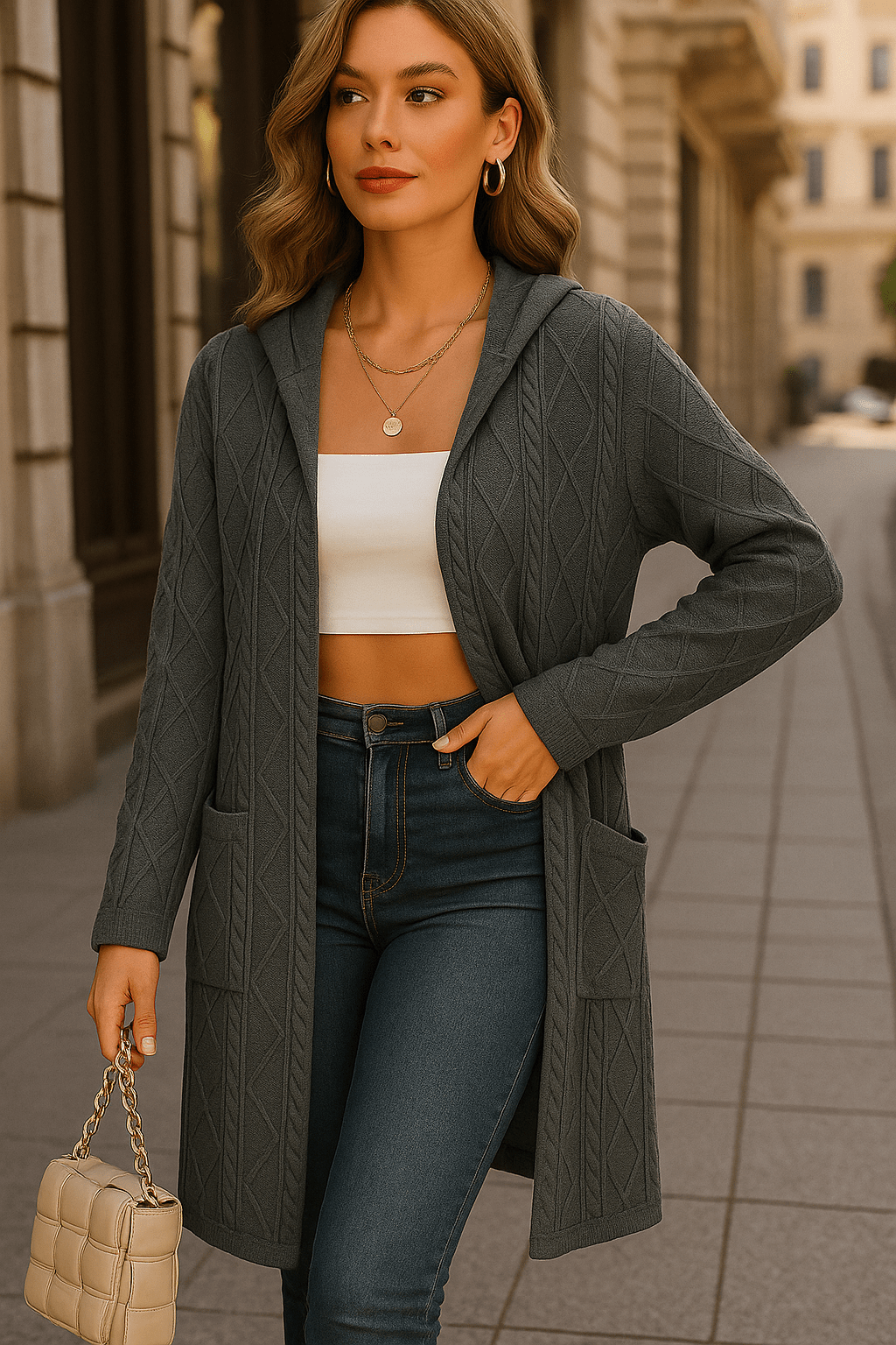Zienna | Knitted Cardigan