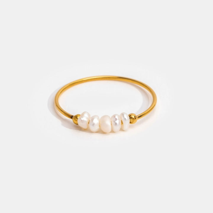 Ring med ferskvandsperle