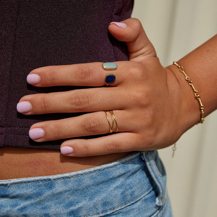 Elegance-ring i Guld