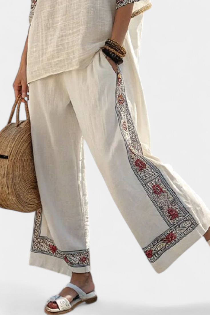 Te - Vævet Sommeroutfit
